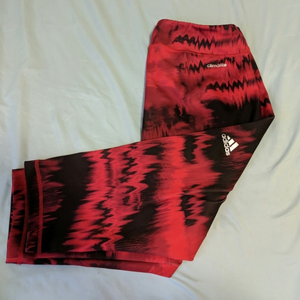 Adidas Climalite Patterned Cropped Legging